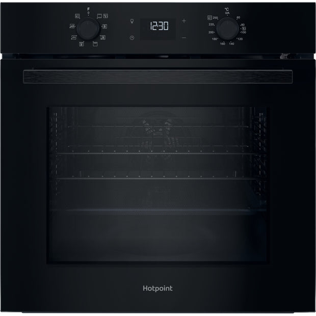 Hotpoint HO 475P B UK Built-In Electric Single Oven, Black, A++ Rated - image 1