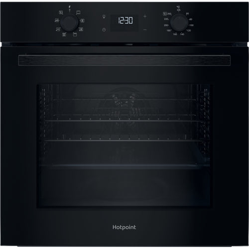 Hotpoint HO 455H B UK Built-In Electric Single Oven, Black, A Rated