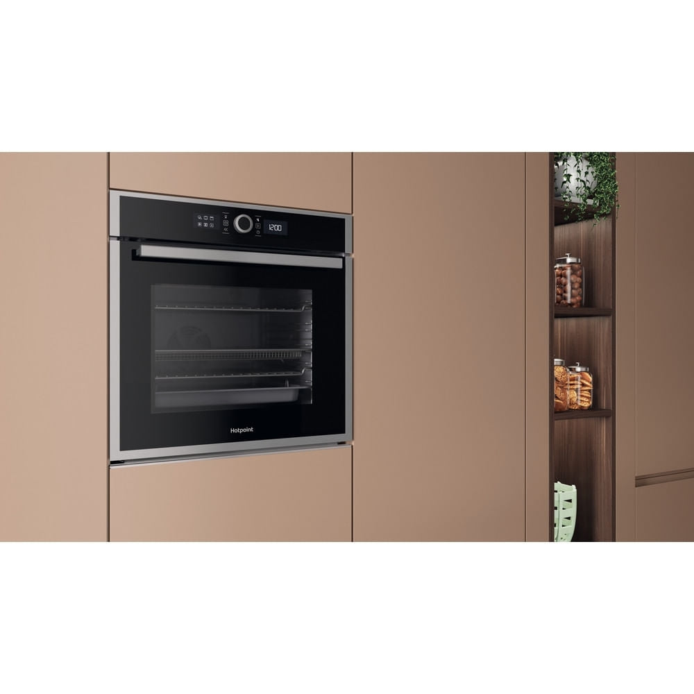 Hotpoint HOIM4S8PM0XUK Built-In Electric Single Oven with Pyrolytic Cleaning, Stainless Steel, A+ Rated - image 5