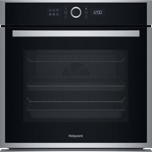 Hotpoint HOIM4S8PM0XUK Built-In Electric Single Oven with Pyrolytic Cleaning, Stainless Steel, A+ Rated - image 1
