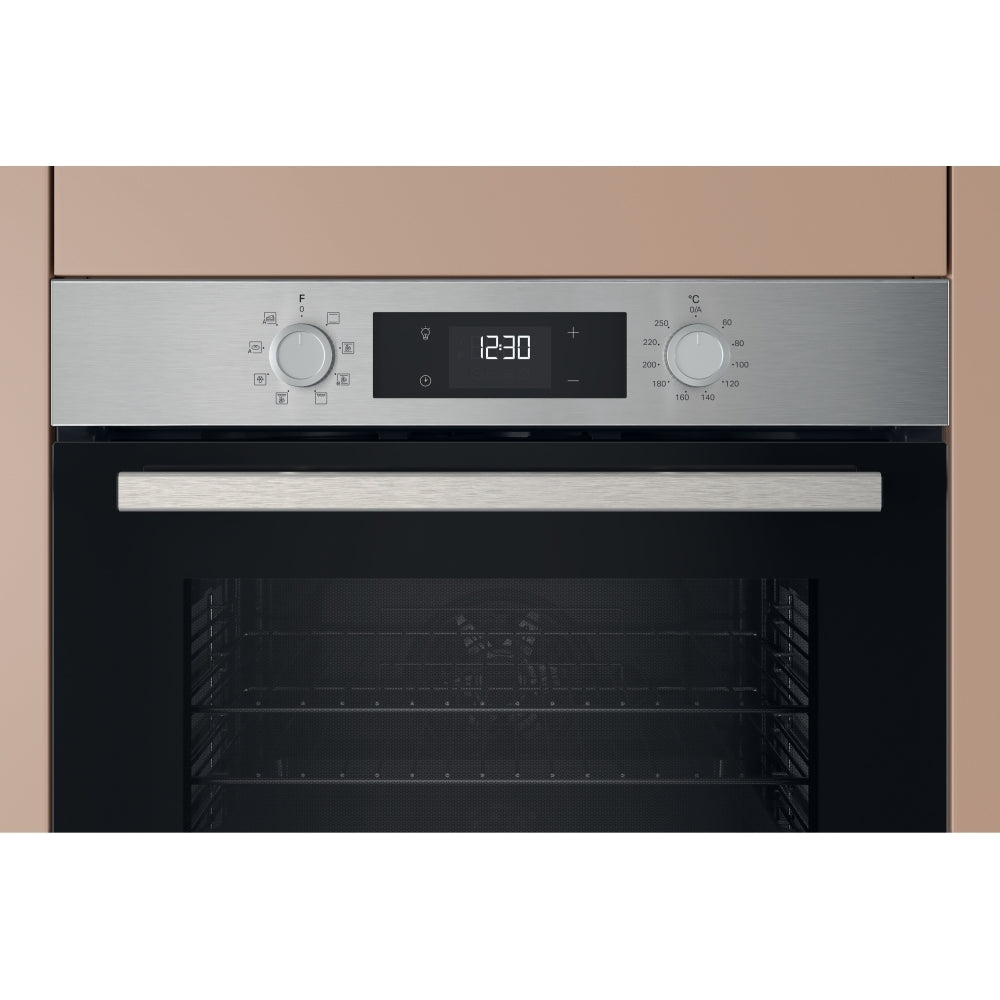 Hotpoint HOEU25CZXUK Built-In Electric Single Oven, Stainless Steel, A Rated - image 2