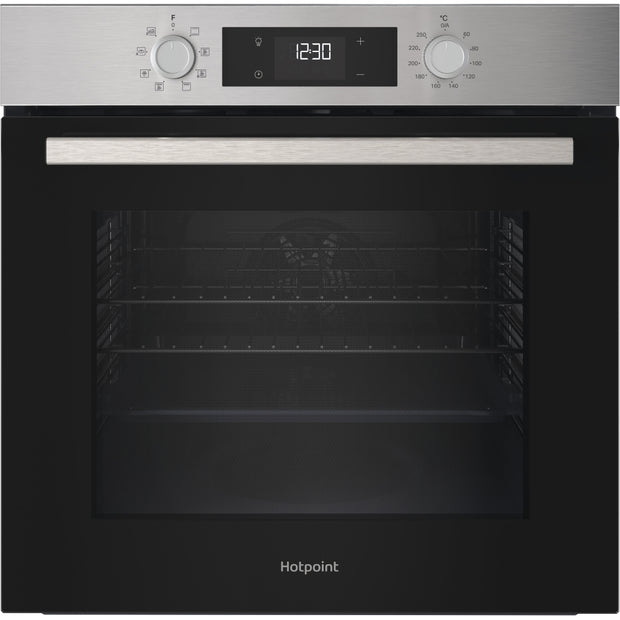 Hotpoint HOEU25CZXUK Built-In Electric Single Oven, Stainless Steel, A Rated - image 1
