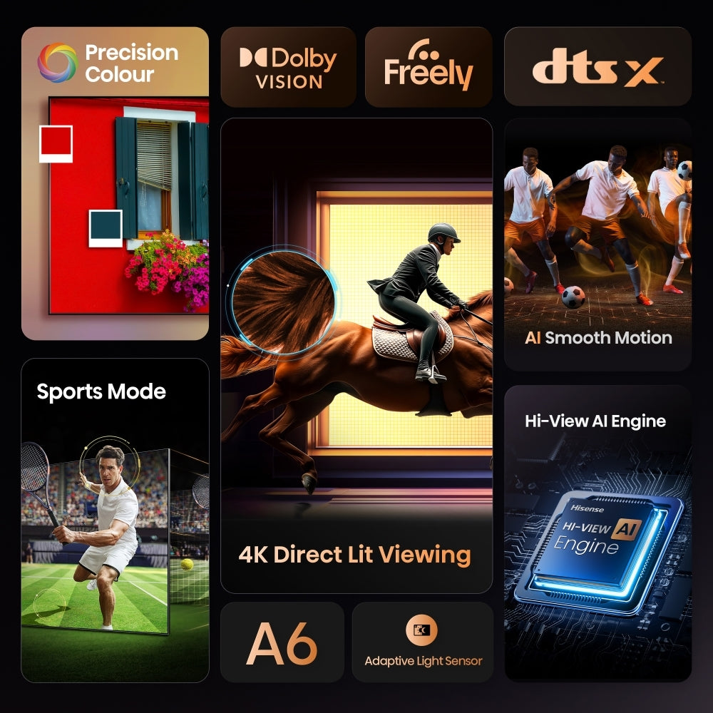 Hisense 85A6QTUK 85" LED Smart Television - product image 5