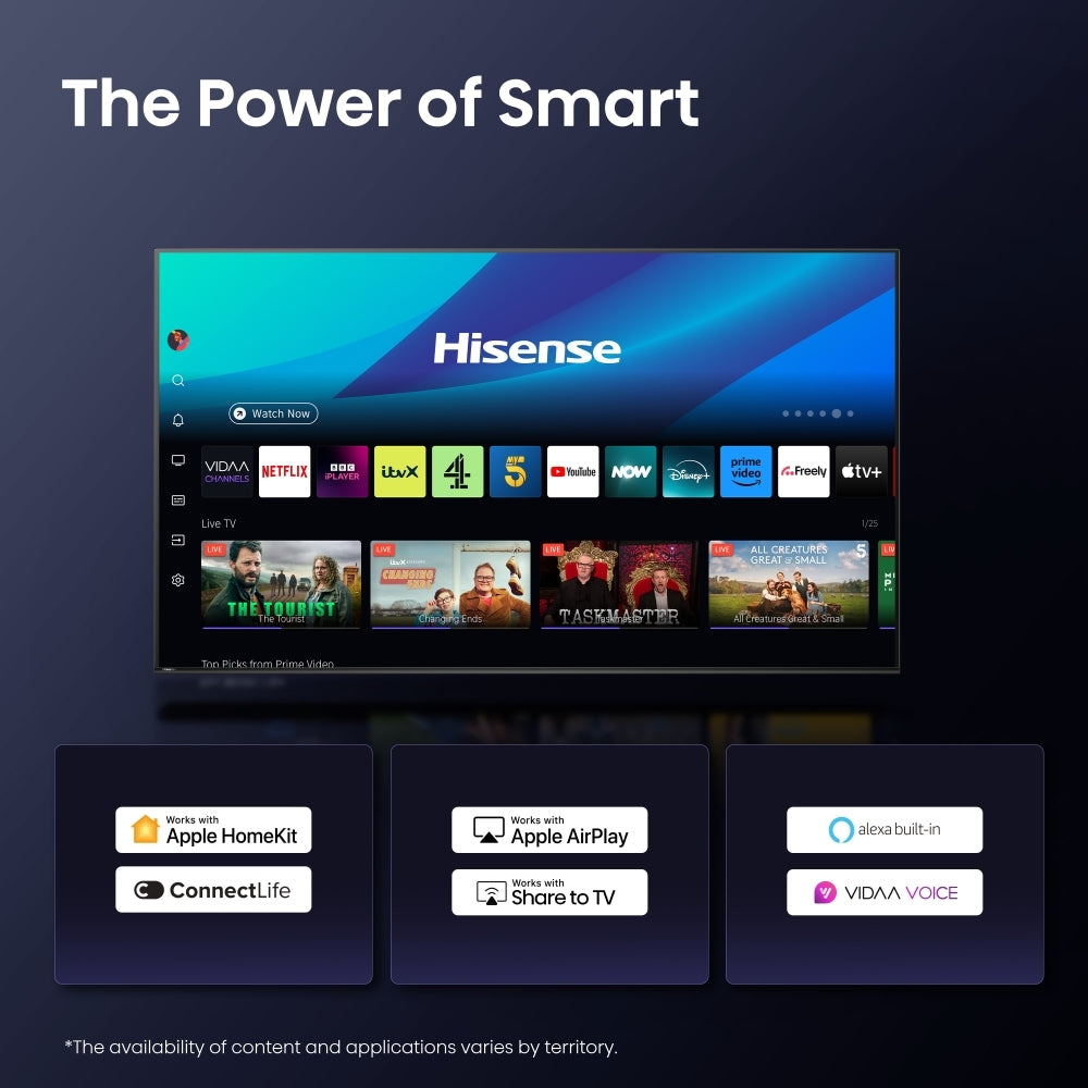 Hisense 85E78QTUK PRO 85" QLED Smart Television - product image 12