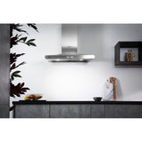 Hotpoint PHC7.7FLBIX 70cm Chimney Cooker Hood, Stainless Steel, B Rated - image 3