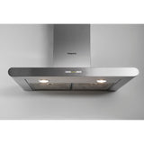 Hotpoint PHC7.7FLBIX 70cm Chimney Cooker Hood, Stainless Steel, B Rated - image 1