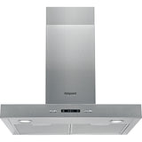Hotpoint PHBS6.7FLLIX 60cm Chimney Cooker Hood, Stainless Steel, B Rated - image 1