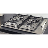 Hotpoint PAN642IX/H 58cm 4 Burner Gas Hob, Stainless Steel - image 2
