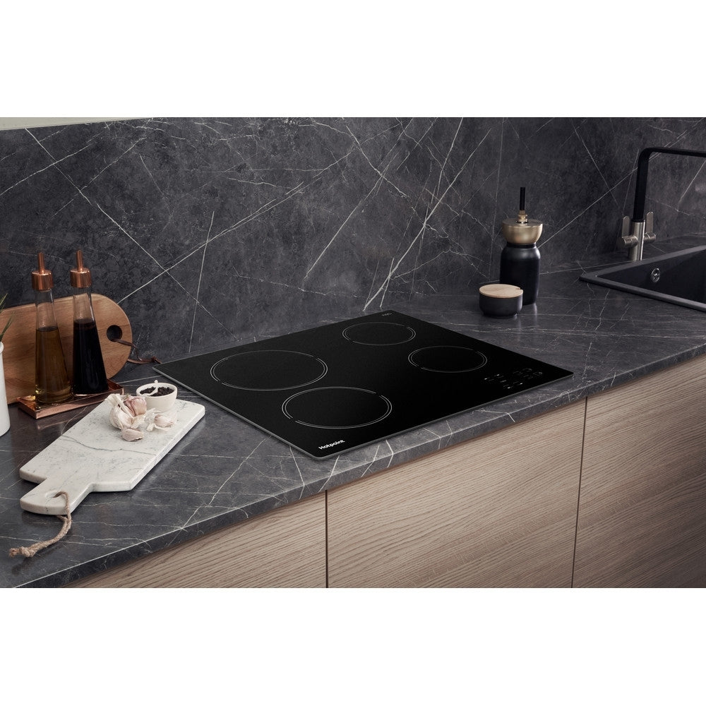 Hotpoint HR612CH 58cm Ceramic Hob, Black - image 7