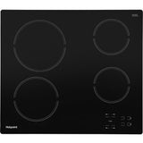 Hotpoint HR612CH 58cm Ceramic Hob, Black - image 1