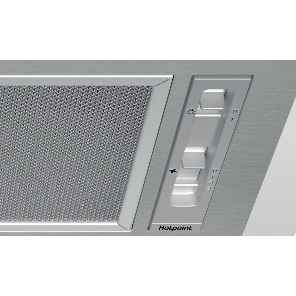 Hotpoint PCT64FLSS Canopy Cooker Hood, Stainless Steel, C Rated - image 2