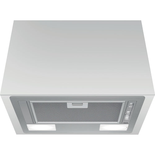 Hotpoint PCT64FLSS Canopy Cooker Hood, Stainless Steel, C Rated