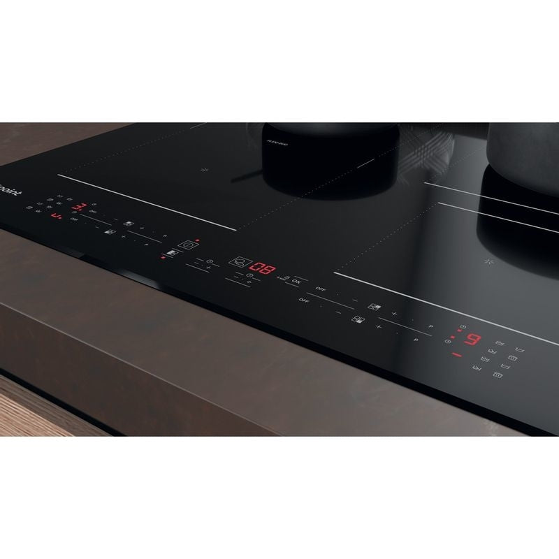 Hotpoint TB7960CBF 59cm Induction Hob, Black - image 10