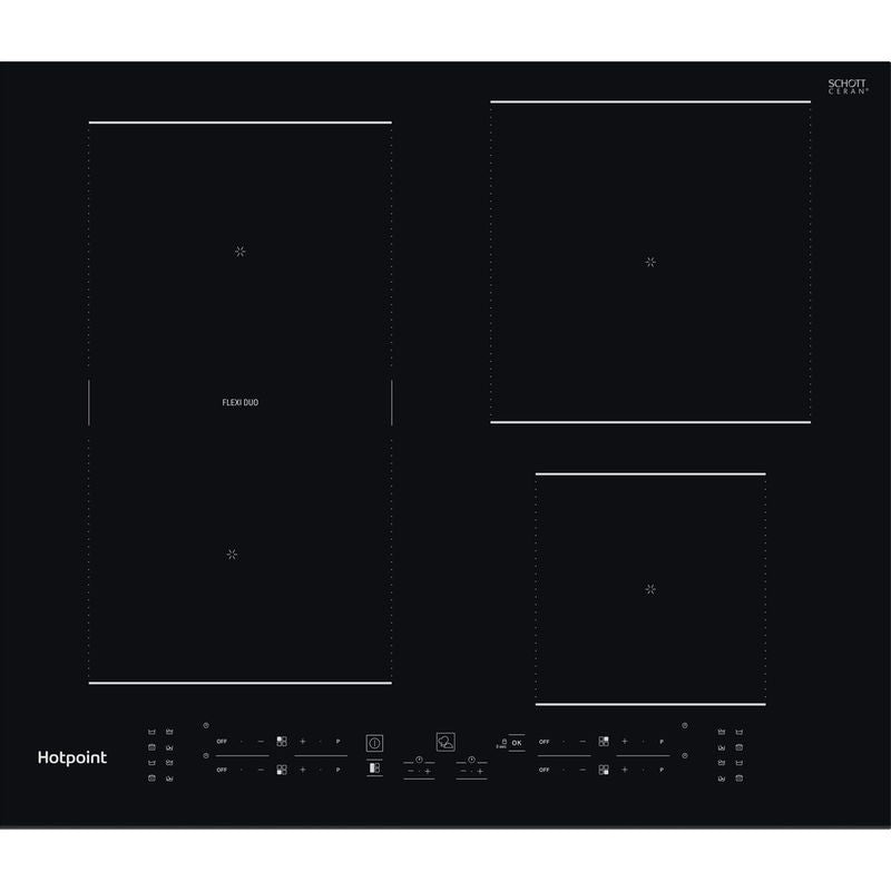 Hotpoint TB7960CBF 59cm Induction Hob, Black - image 1