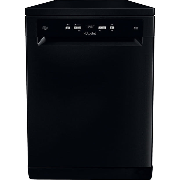 Hotpoint HFC3C26WCBUK Dishwasher, 14 Place Settings, Black, E Rated - image 1