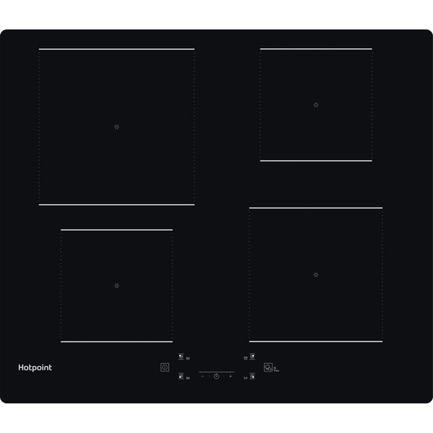 Hotpoint TQ1460SNE 59cm Induction Hob, Black - image 1