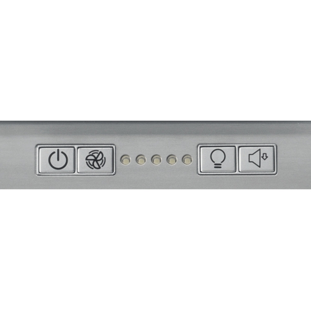 Hotpoint UIF9.3FLBX 90cm Chimney Cooker Hood, Stainless Steel, B Rated - image 4