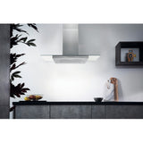 Hotpoint UIF9.3FLBX 90cm Chimney Cooker Hood, Stainless Steel, B Rated - image 5