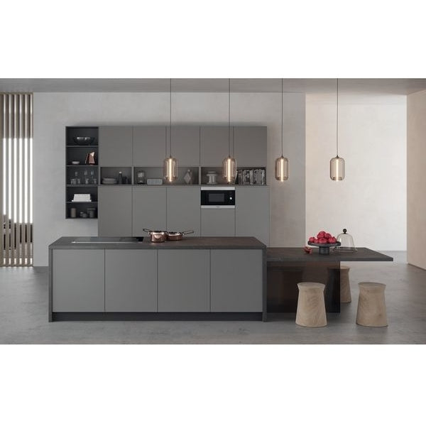 Hotpoint MF25GIXH Built-In Microwave with Grill, Black - image 2