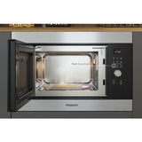 Hotpoint MF25GIXH Built-In Microwave with Grill, Black - image 3