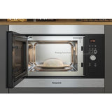 Hotpoint MF25GIXH Built-In Microwave with Grill, Black - image 4