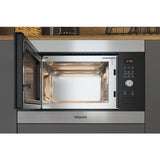 Hotpoint MF25GIXH Built-In Microwave with Grill, Black - image 5