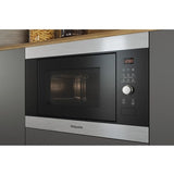 Hotpoint MF25GIXH Built-In Microwave with Grill, Black - image 6