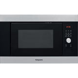Hotpoint MF25GIXH Built-In Microwave with Grill, Black - image 9