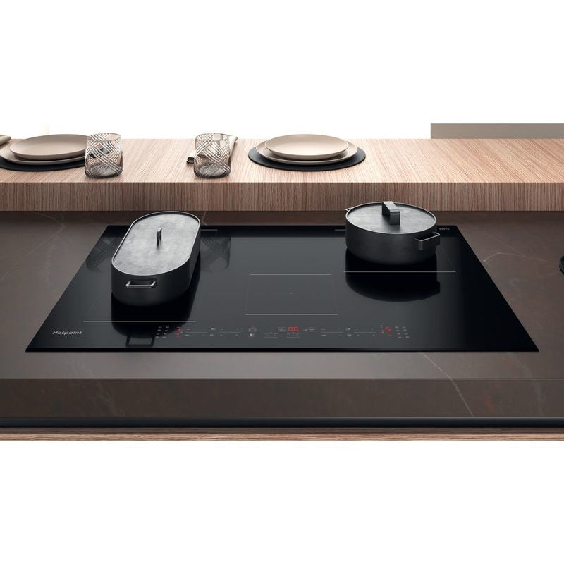 Hotpoint TB3977BBF 77cm Induction Hob, Black - image 8