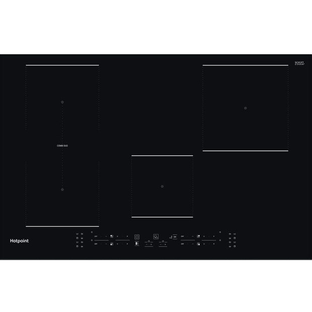 Hotpoint TB3977BBF 77cm Induction Hob, Black - image 1
