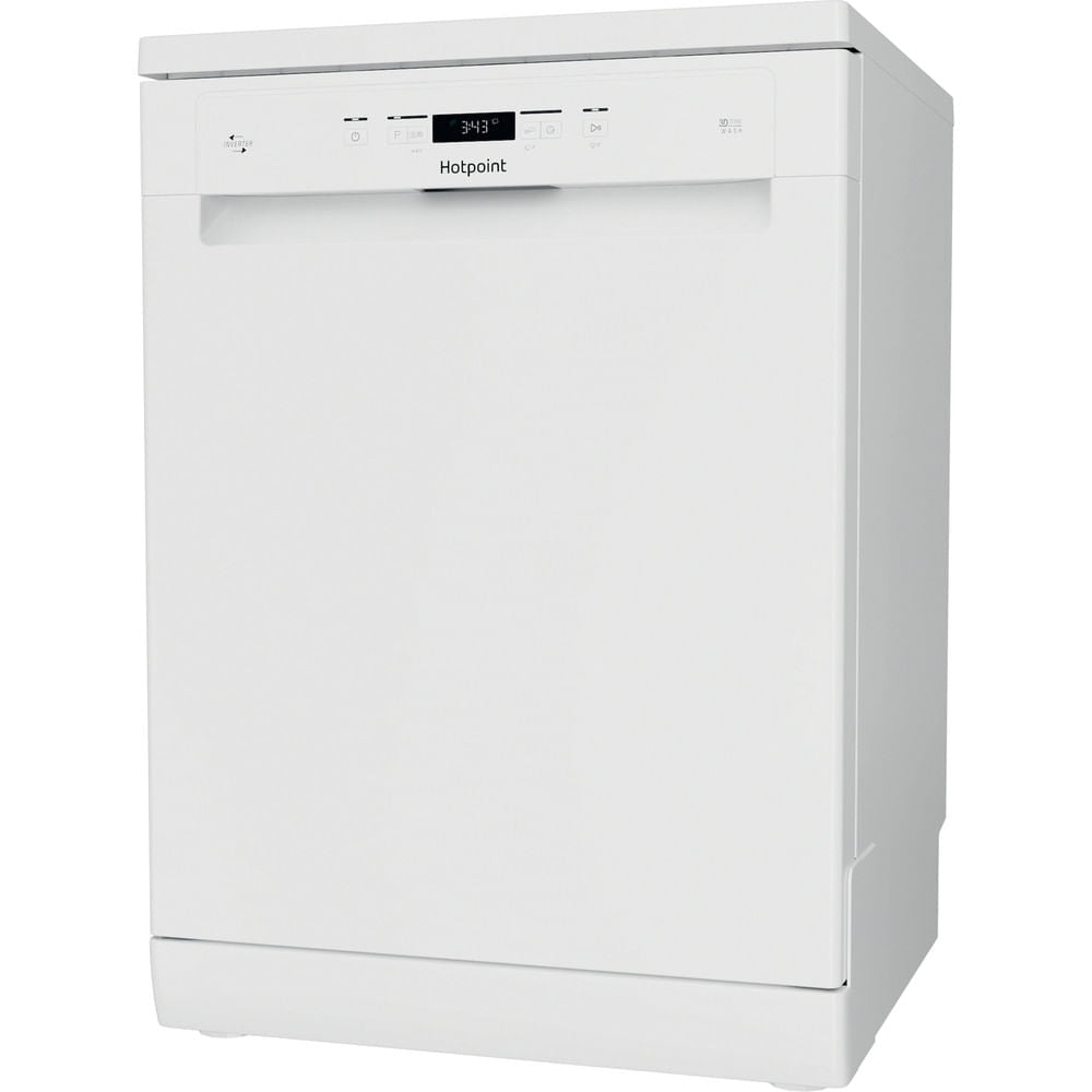 Hotpoint HFC3C26WCUK Dishwasher, 14 Place Settings, White, E Rated - image 4