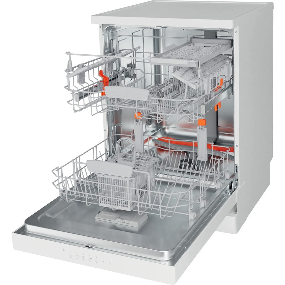 Hotpoint HFC3C26WCUK Dishwasher, 14 Place Settings, White, E Rated - image 5