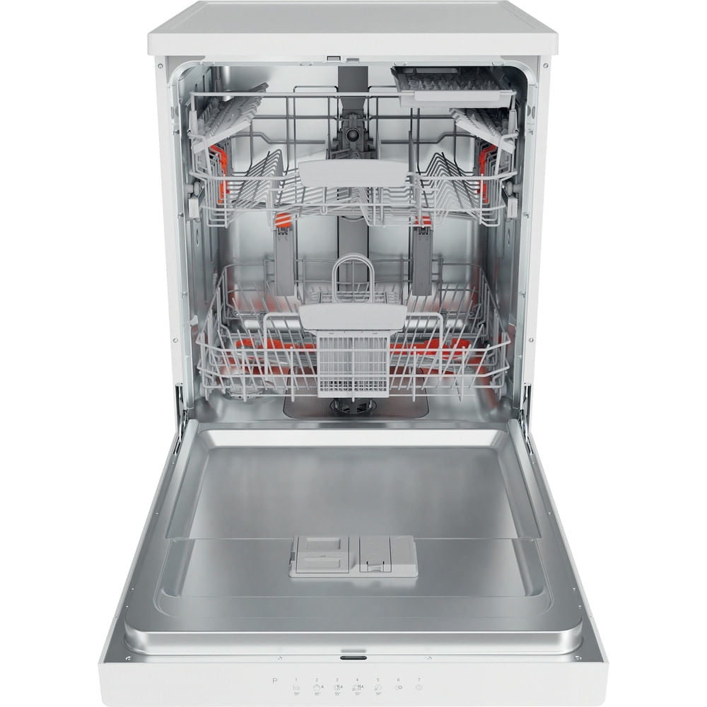 Hotpoint HFC3C26WCUK Dishwasher, 14 Place Settings, White, E Rated - image 6