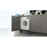 Hotpoint BIWMHG71483UKN Integrated Washing Machine, 7kg, 1400 Spin, White, D Rated - image 4