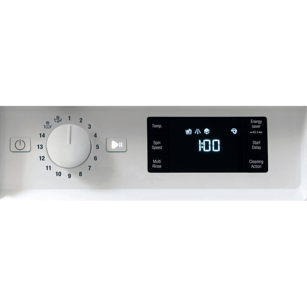 Hotpoint BIWMHG71483UKN Integrated Washing Machine, 7kg, 1400 Spin, White, D Rated - image 9