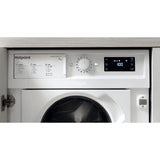 Hotpoint BIWMHG71483UKN Integrated Washing Machine, 7kg, 1400 Spin, White, D Rated - image 10