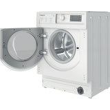 Hotpoint BIWDHG75148UKN Integrated Washer Dryer, 7kg/5kg, 1400 Spin, White, E Rated - image 3