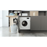 Hotpoint BIWDHG75148UKN Integrated Washer Dryer, 7kg/5kg, 1400 Spin, White, E Rated - image 5