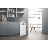 Hotpoint HSFO3T223WUK Slimline Dishwasher, 10 Place Settings, White, E Rated - image 3