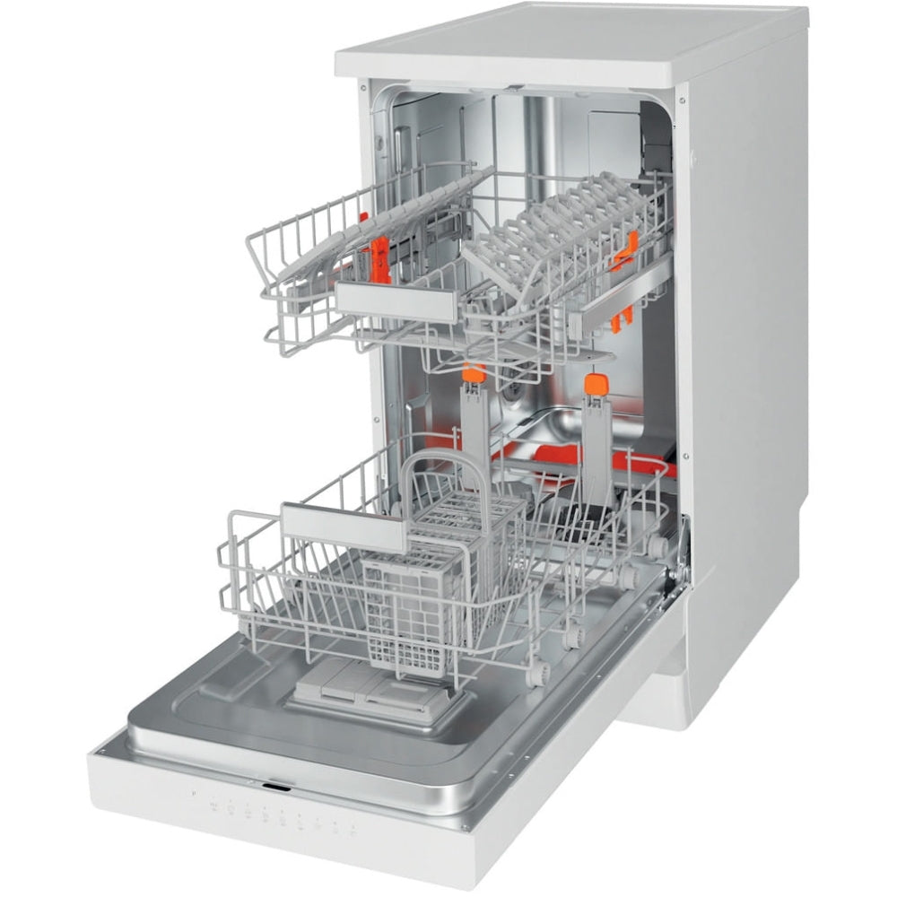 Hotpoint HSFO3T223WUK Slimline Dishwasher, 10 Place Settings, White, E Rated - image 5