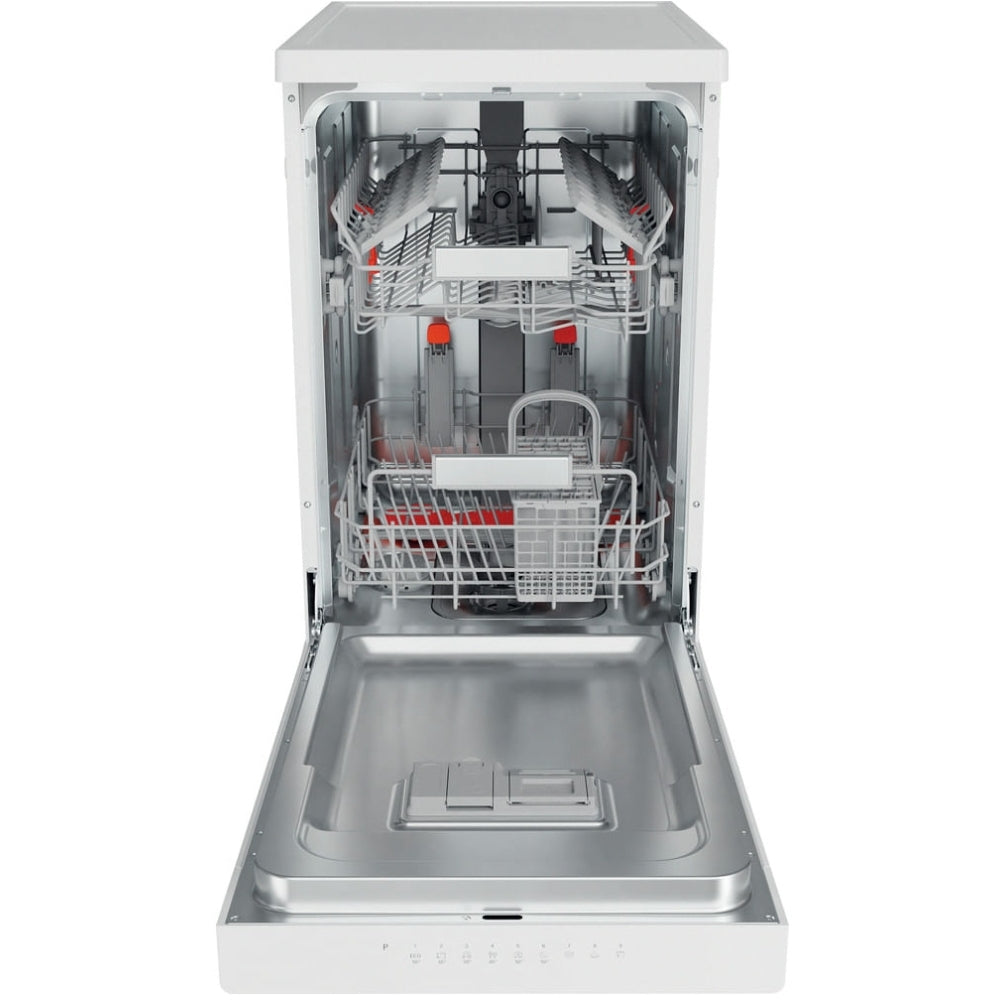 Hotpoint HSFO3T223WUK Slimline Dishwasher, 10 Place Settings, White, E Rated - image 6