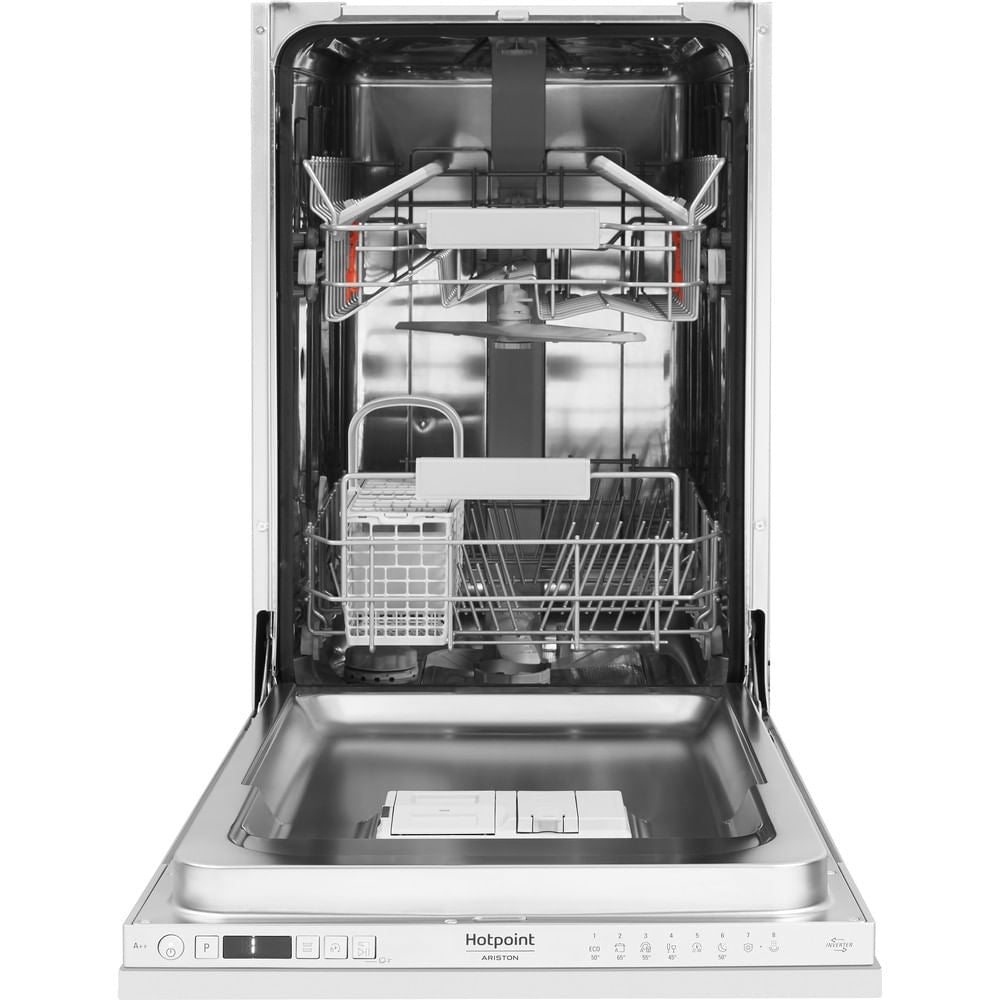Hotpoint HSICIH4798BI Fully Integrated Slimline Dishwasher, 10 Place Settings, E Rated - image 1