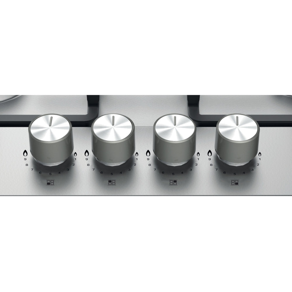 Hotpoint PPH60GDFIXUK 59cm 4 Burner Gas Hob, Silver - image 2