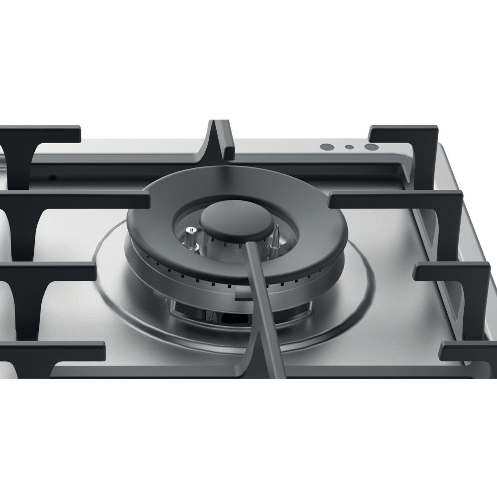 Hotpoint PPH60GDFIXUK 59cm 4 Burner Gas Hob, Silver - image 3