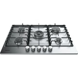 Hotpoint PPH 75P DF IX UK 73cm 5 Burner Gas Hob, Silver - image 2