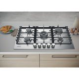 Hotpoint PPH 75P DF IX UK 73cm 5 Burner Gas Hob, Silver - image 6