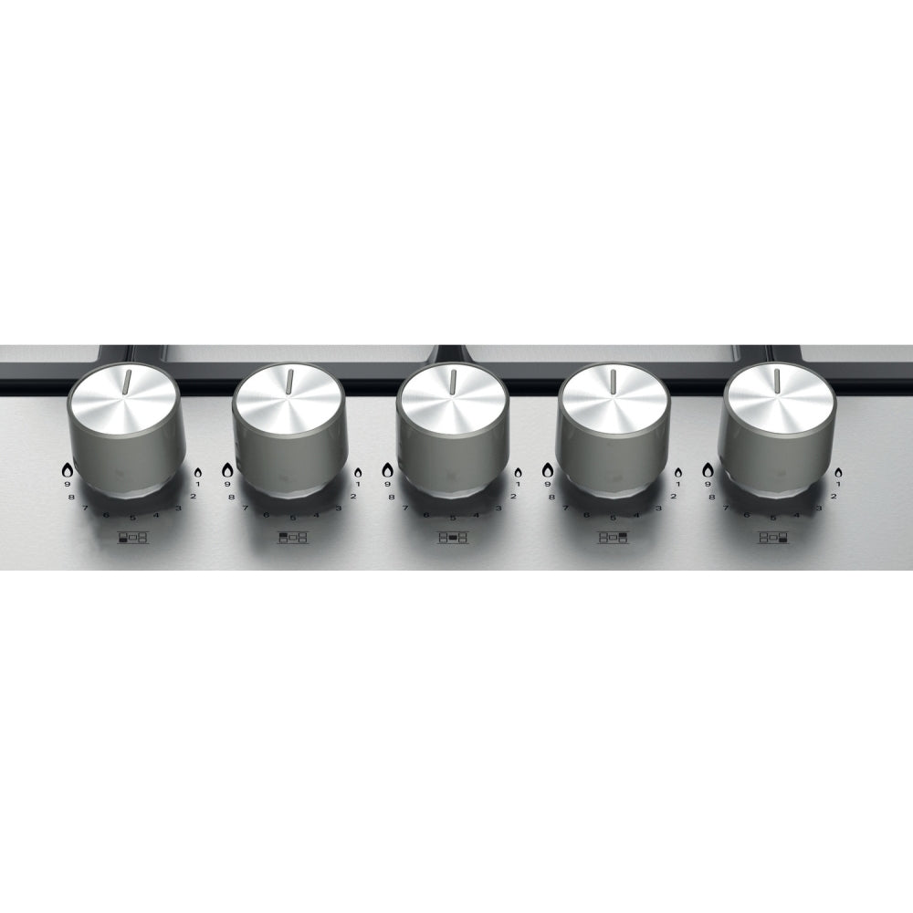 Hotpoint PPH75GDFIXUK 75cm 5 Burner Gas Hob, Stainless Steel - image 2