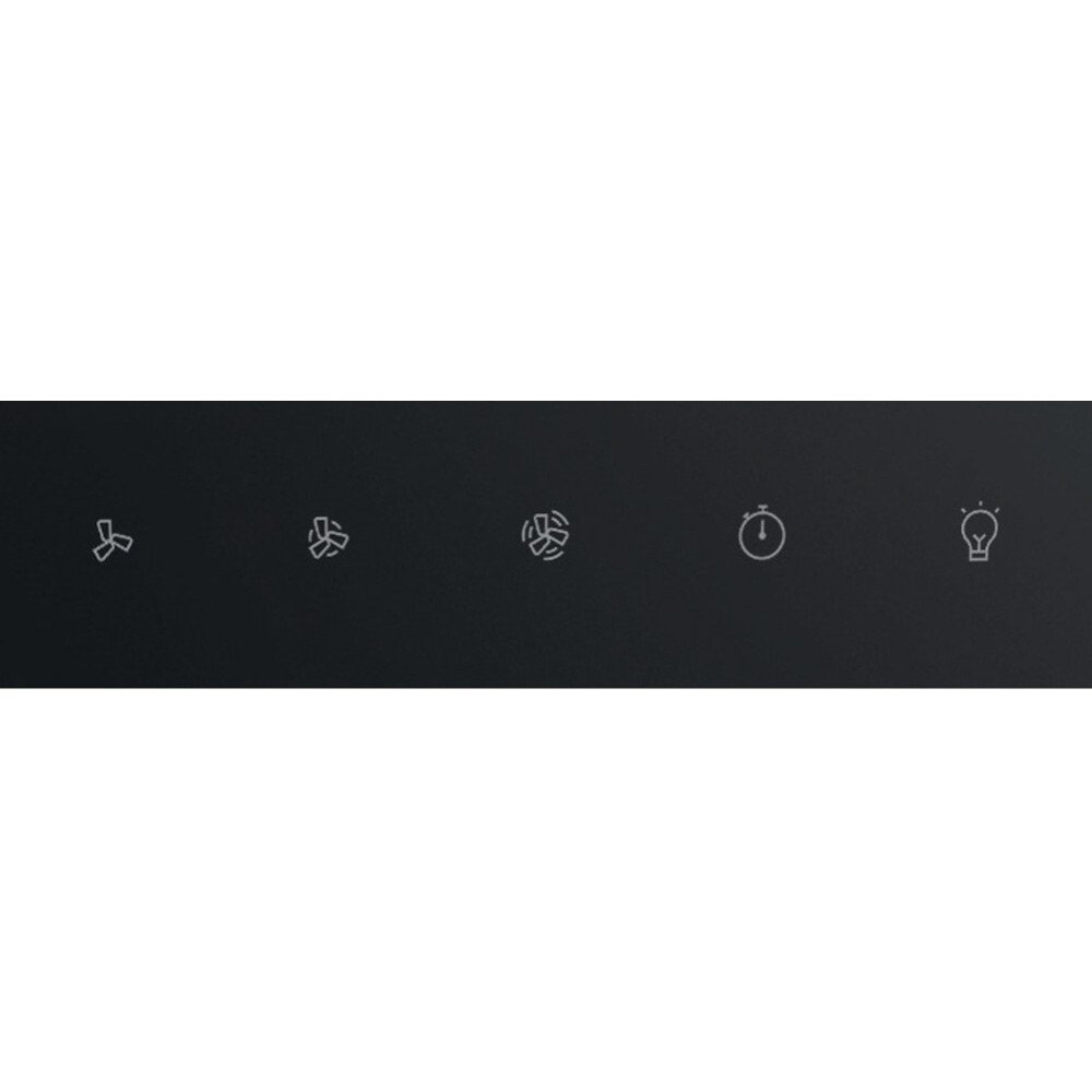 Hotpoint PHVP82FLTK 80cm Chimney Cooker Hood, Black, A Rated - image 3