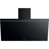 Hotpoint PHVP82FLTK 80cm Chimney Cooker Hood, Black, A Rated - image 1
