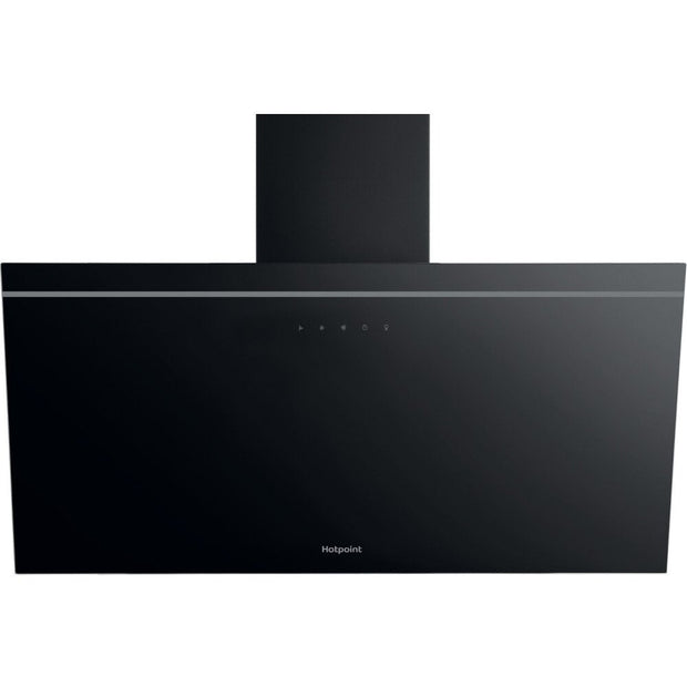 Hotpoint PHVP82FLTK 80cm Chimney Cooker Hood, Black, A Rated - image 1